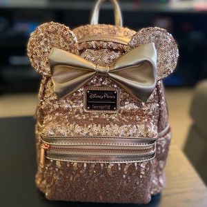 Disney Backpack rose gold